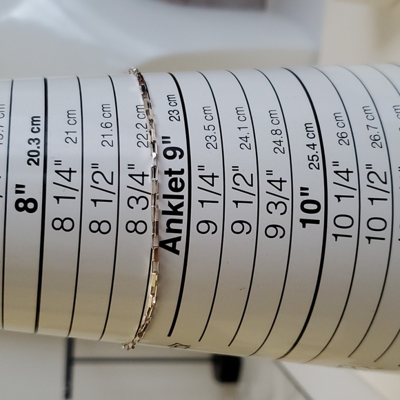 Sterling Silver 925 Paperclip Bracelet - Picture 4 of 5